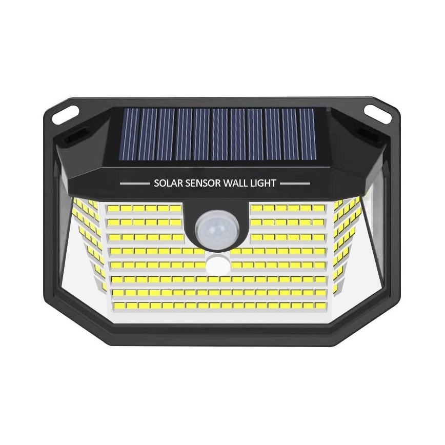 LED Solarna zidna lampa sa senzorom LED/4W/5,5V IP65 1200 mAh