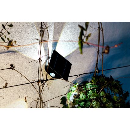 LED Solarna zidna lampa sa senzorom LED/2W/5V IP54 1300 mAh