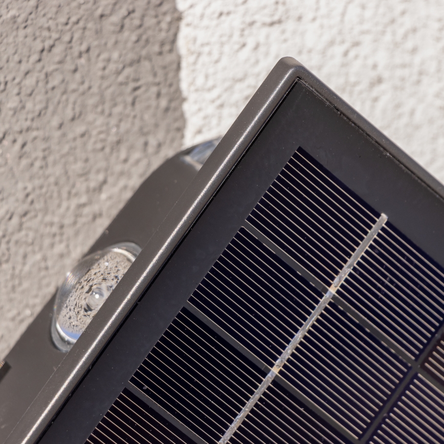 LED Solarna zidna lampa sa senzorom LED/2W/5V IP54 1300 mAh