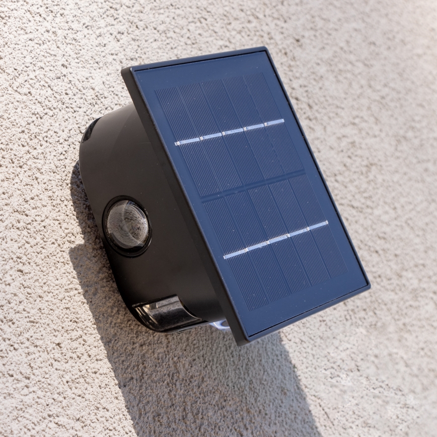 LED Solarna zidna lampa sa senzorom LED/2W/5V IP54 1300 mAh