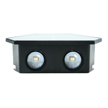 LED Solarna zidna lampa sa senzorom LED/2W/5V IP54 1300 mAh