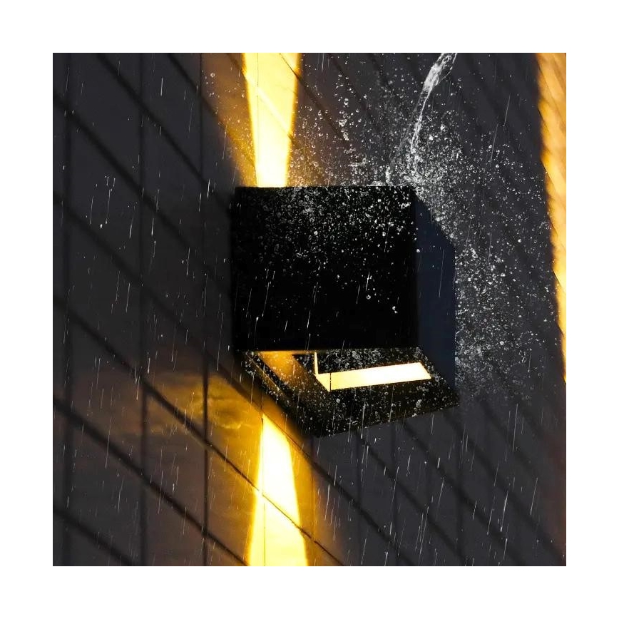 LED Solarna zidna lampa sa senzorom LED/2W/5V IP54 1300 mAh