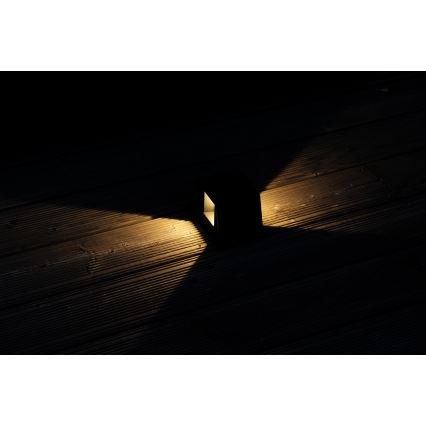 LED Solarna zidna lampa sa senzorom LED/2W/5V IP54 1300 mAh