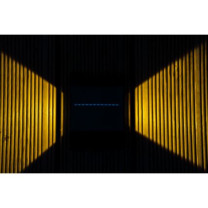 LED Solarna zidna lampa sa senzorom LED/2W/5V IP54 1300 mAh