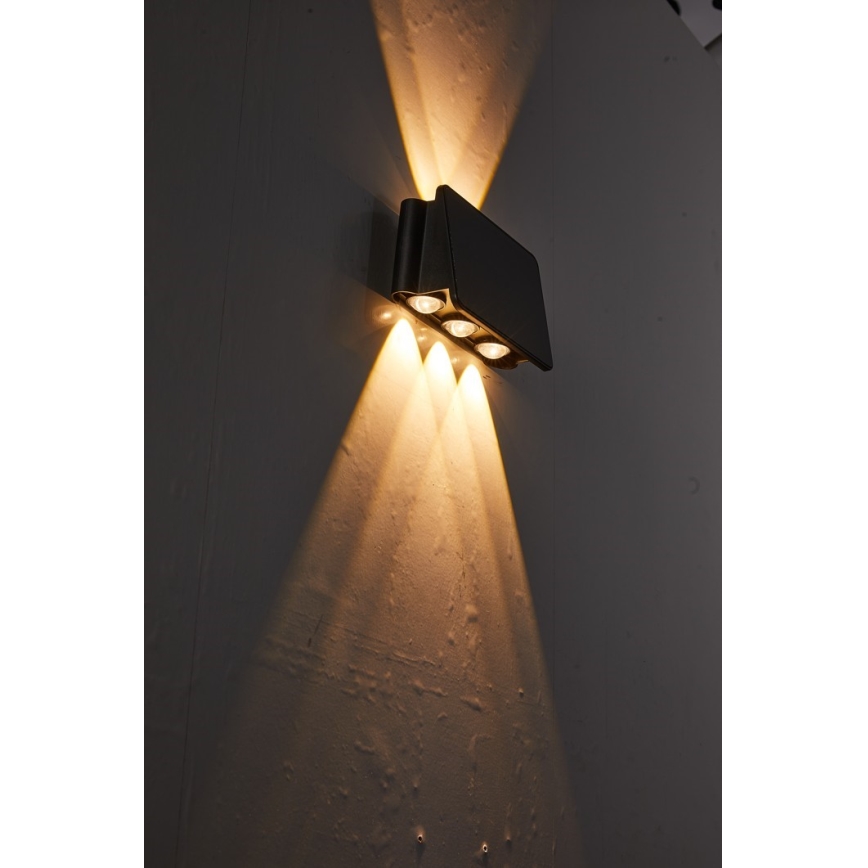 LED Solarna zidna lampa sa senzorom LED/2W/5V IP54 1300 mAh