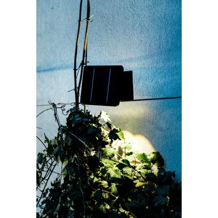 Solarno LED zidno svetlo sa senzorom, 2W/5V, IP54, 1300 mAh