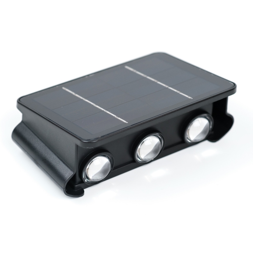 Solarno LED zidno svetlo sa senzorom, 2W/5V, IP54, 1300 mAh