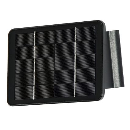 Solarno LED zidno svetlo sa senzorom, 2W/5V, IP54, 1300 mAh