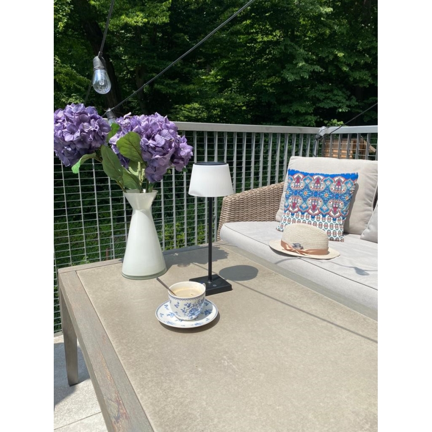 LED Prigušiva vanjska solarna lampa sa senzorom LED/4W/5V IP44