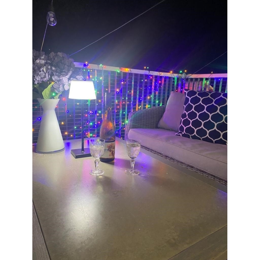 LED prigušiva spoljašnja solarna lampa sa senzorom LED/4W/5V IP44 3600 mAh