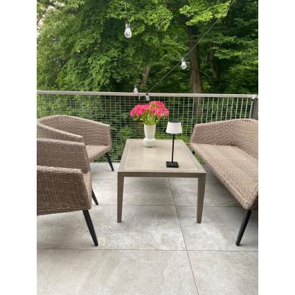 LED prigušiva spoljašnja solarna lampa sa senzorom LED/4W/5V IP44 3600 mAh