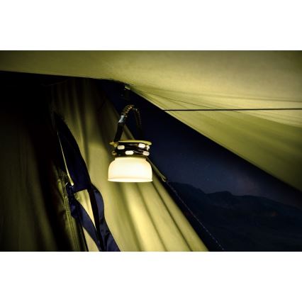 LED RGB Prenosni solarna punjiva lampa sa LED lancem LED/10W/5V 3600 mAh IP65 3600 mAh