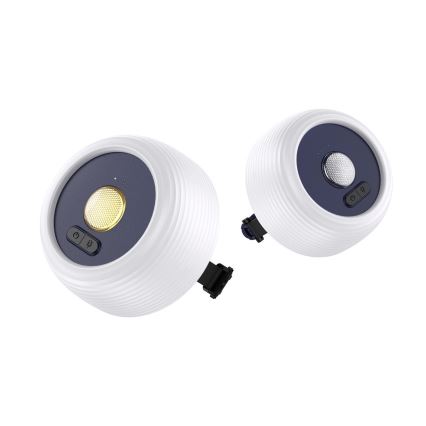 LED RGB Prenosni solarna punjiva lampa sa LED lancem LED/10W/5V 3600 mAh IP65 3600 mAh
