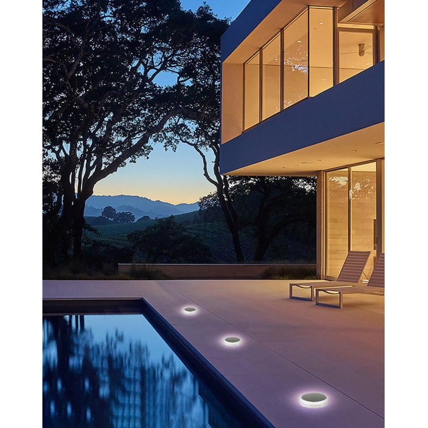 LED Vanjska solarna rasveta sa senzorom LED/0,4W/3,2V IP54 500 mAh