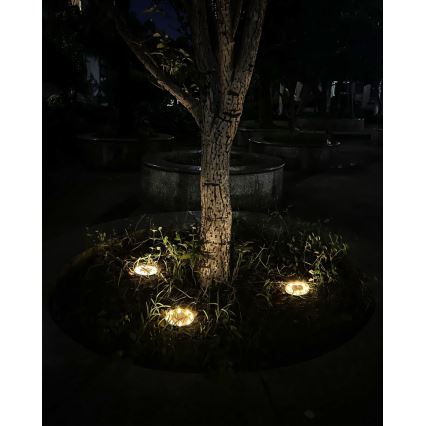 Set 4x LED Vanjska solarna rasveta sa senzorom LED/0,048W/2V IP68