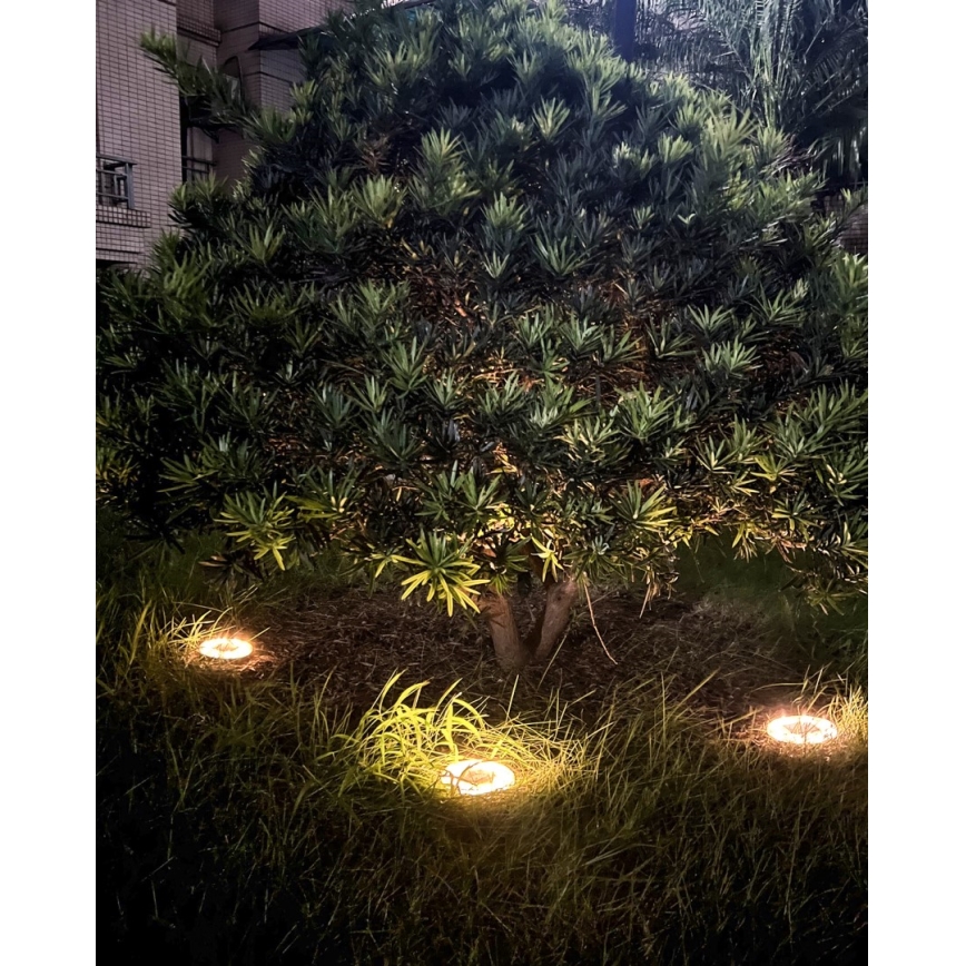 Set 4x LED Vanjska solarna rasveta sa senzorom LED/0,048W/2V IP68