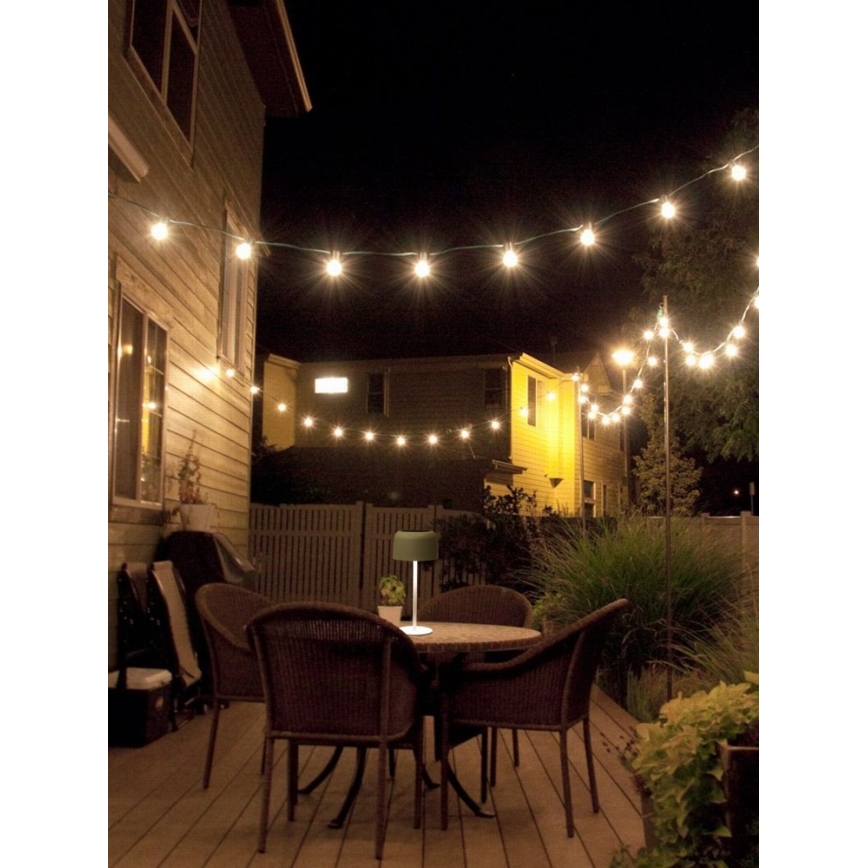 LED prigušiva spoljašnja solarna lampa LED/4W/5V 3600mAh IP44