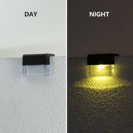 Set 6x LED RGB Solarna zidna lampa LED/1W/1,2V 3500K IP65
