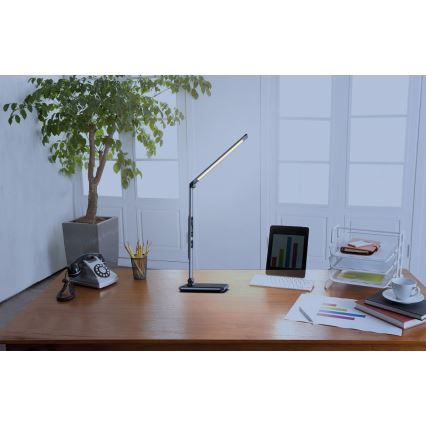 LED prigušiva stona lampa LED/8,5W/230V sa bežičnim punjenjem