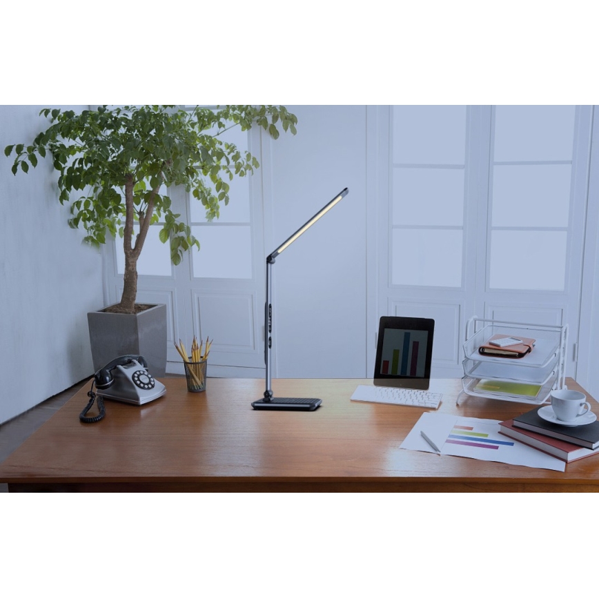 LED prigušiva stona lampa LED/8,5W/230V sa bežičnim punjenjem