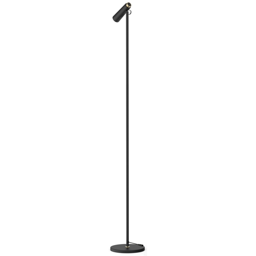 LED Prigušiva podna lampa TIT LED/6W/230V crno