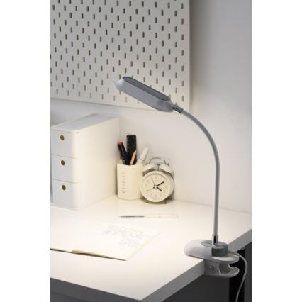 LED+CCT prigušiva stona lampa sa stezaljkom CLIP LED/7,5W/230V 3000/4200/5000K bela