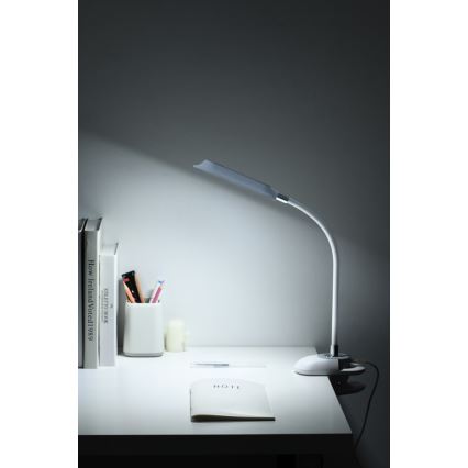 LED+CCT prigušiva stona lampa sa stezaljkom CLIP LED/7,5W/230V 3000/4200/5000K bela