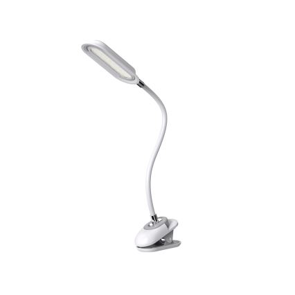 LED+CCT prigušiva stona lampa sa stezaljkom CLIP LED/7,5W/230V 3000/4200/5000K bela