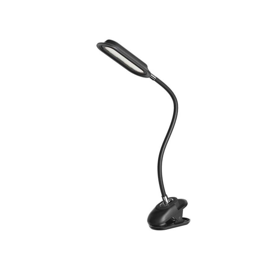 LED+CCT prigušiva stona lampa sa klipom CLIP LED/7,5W/230V 3000/4200/5000K crna