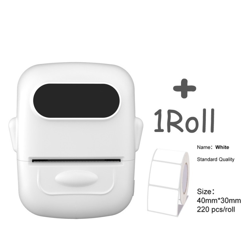 Digitalni štampač nalepnica USB-C + samolepljive etikete 40x30mm