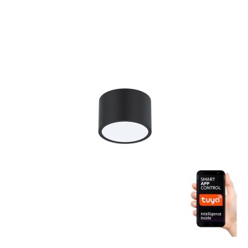 Immax NEO 07023L-15 - LED plafonska svetiljka RONDATE, prigušiva, crna, LED/12W/230V, Tuya