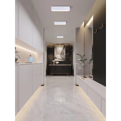 Immax NEO 07072-60 - LED Prigušiva plafonjera CANTO LED/34W/230V bela Tuya + Daljinski upravljač
