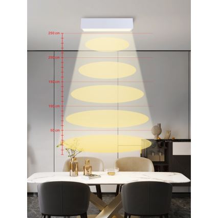 Immax NEO 07072-60 - LED Prigušiva plafonjera CANTO LED/34W/230V bela Tuya + Daljinski upravljač