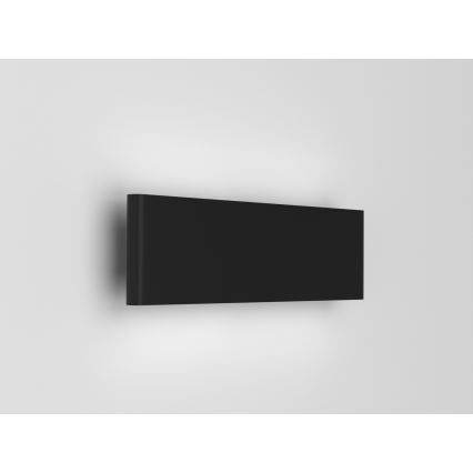 Immax NEO 07086L - LED prigušiva zidna svetiljka LISTON LED/8W/230V crna Tuya + daljinski upravljač