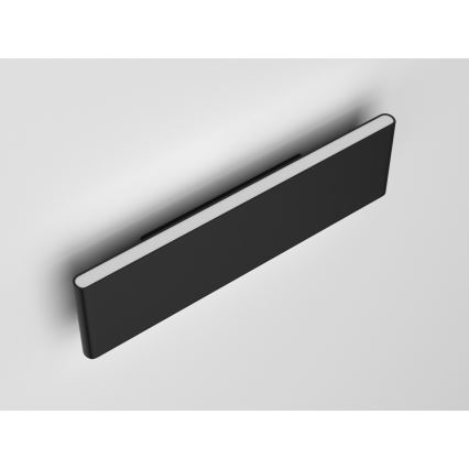 Immax NEO 07086L - LED prigušiva zidna svetiljka LISTON LED/8W/230V crna Tuya + daljinski upravljač