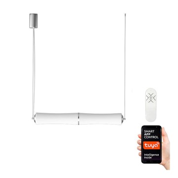 Immax NEO 07102L - LED prigušiva luster na sajli BAMBOOS LED/30W/230V 90 cm Tuya + daljinski upravljač