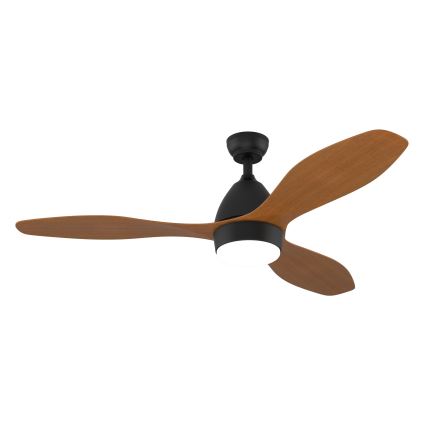 Immax NEO 07141-B - LED plafonski ventilator NEO LITE FRESCO LED/18W/230V Tuya Wi-Fi crna/braon+ daljinski upravljač