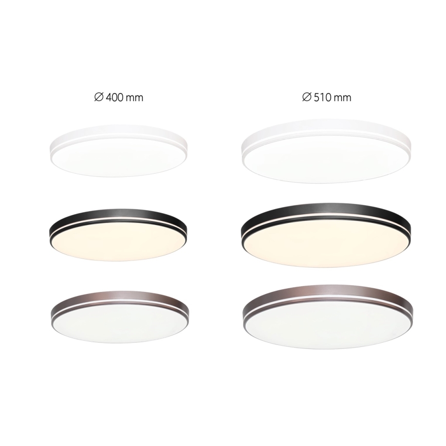 Immax NEO 07149-W51 - LED prigušiva plafonska lampa NEO LITE AREAS LED/48W/230V Tuya Wi-Fi bela + daljinsko upravljanje