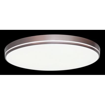 Immax NEO 07150-C51 - LED prigušiva stropno svetlo NEO LITE AREAS LED/48W/230V Tuya Wi-Fi braon + daljinski upravljač
