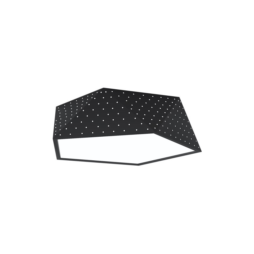 Immax NEO 07151-B40 - LED prigušiva plafonska svetiljka BRILIANT LED/20W/230V Wi-Fi Tuya crna + daljinski upravljač