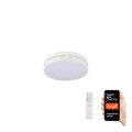 Immax NEO 07153-W30 - LED prigušiva stropna svetiljka NEO LITE PERFECTO LED/24W/230V Wi-Fi Tuya bela + daljinsko upravljanje