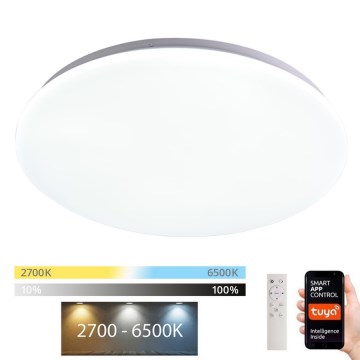 Immax NEO 07156-45 - LED Prigušiva plafonjera ANCORA LED/36W/230V 2700-6500K Wi-Fi + Daljinski upravljač Tuya