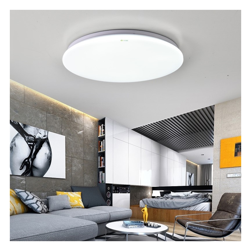 Immax NEO 07156-45 - LED Prigušiva stropna svjetiljka ANCORA LED/36W/230V 2700-6500K Wi-Fi + daljinski upravljač Tuya