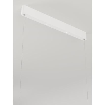 Immax NEO 07157-W120X - LED RGB+CCT prigušiva luster na sajli MILANO LED/40W/230V Tuya bela