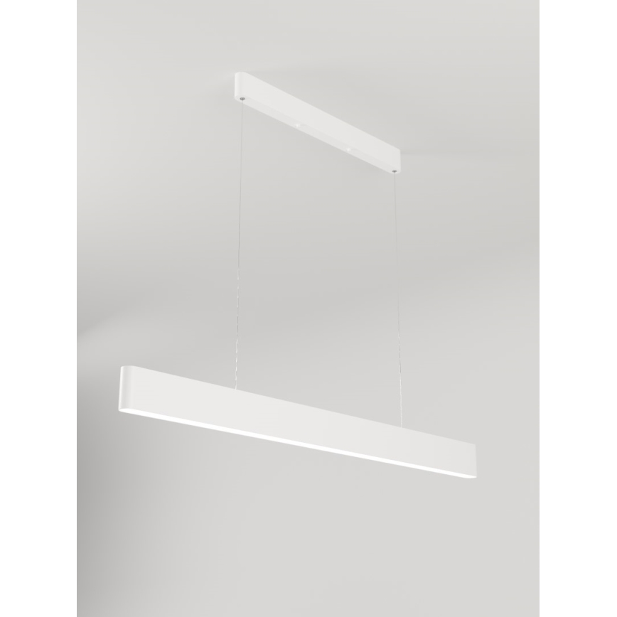 Immax NEO 07157-W120X - LED RGB+CCT Prigušivi luster na sajli MILANO LED/40W/230V Tuya bijela