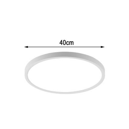 Immax NEO 07164-40 - LED RGB+CCT Prigušiva stropna svjetiljka NEO LITE TUDO LED/50W/230V Wi-Fi Tuya + daljinski upravljač