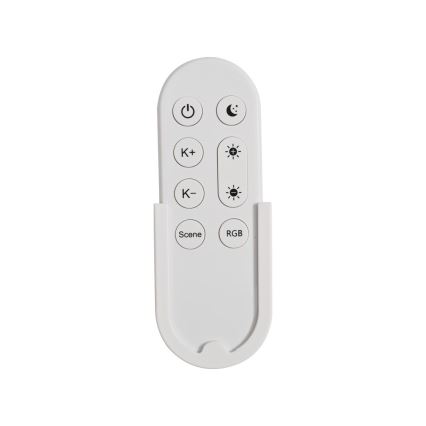 Immax NEO 07166-B40 - LED RGB+CCT prigušiva plafonska svetiljka NEO LITE TUDO LED/50W/230V Wi-Fi Tuya crna + daljinski upravljač