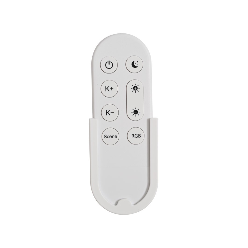 Immax NEO 07166-B40 - LED RGB+CCT prigušiva plafonska svetiljka NEO LITE TUDO LED/50W/230V Wi-Fi Tuya crna + daljinski upravljač