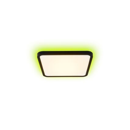 Immax NEO 07167-B40 - LED RGB+CCT prigušiva plafonsko svetlo NEO LITE TUDO LED/50W/230V Wi-Fi Tuya crna + daljinski upravljač