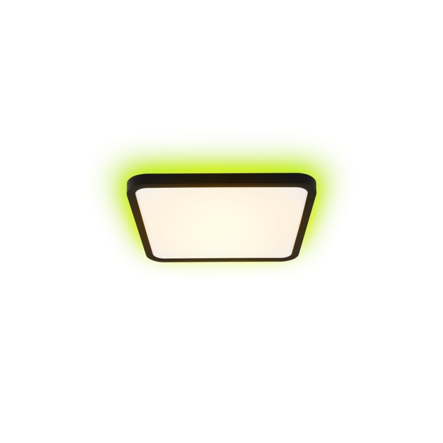 Immax NEO 07167-B40 - LED RGB+CCT prigušiva plafonsko svetlo NEO LITE TUDO LED/50W/230V Wi-Fi Tuya crna + daljinski upravljač